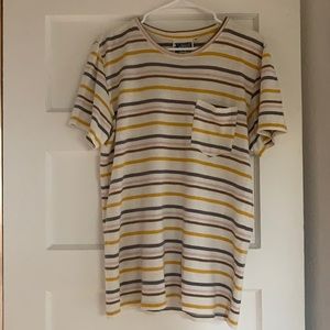 Hemp and organic cotton- Jungmaven Striped Men’s T-Shirt